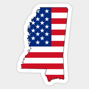 Mississippi, USA Sticker